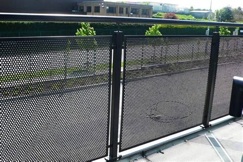 how to fabricate a perforate metal fence|perforated fence panels.